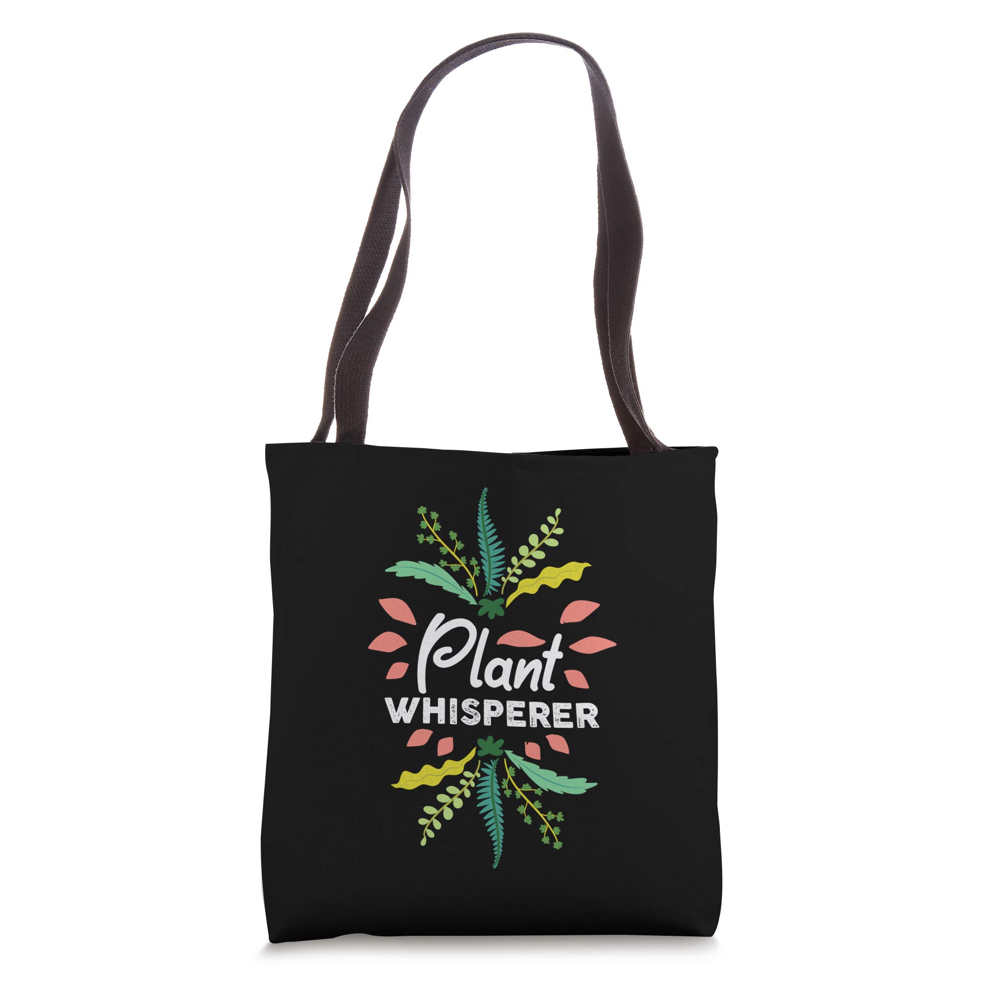 Eco-Friendly Plant Whisperer Tote Bag - Reusable Cotton Shopping Bag for Groceries, Farmers Market & Beach - Perfect for Plant Lovers & Sustainable Living