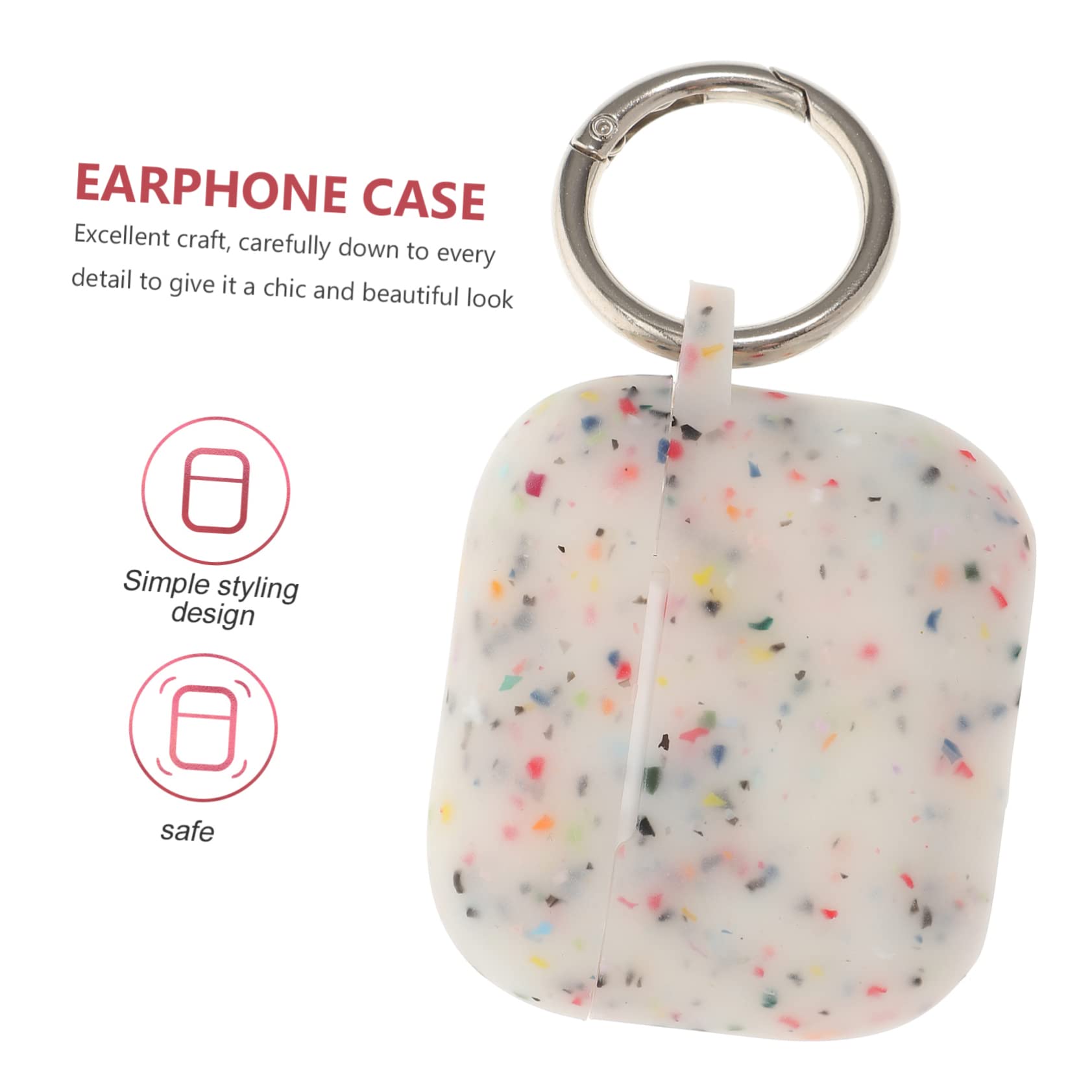 HEMOTON Silicone Earphone Case - Protective Cover for Wireless Earbuds, Headphones Charging Box Accessories | Perfect for Travel, Gym & Daily Use