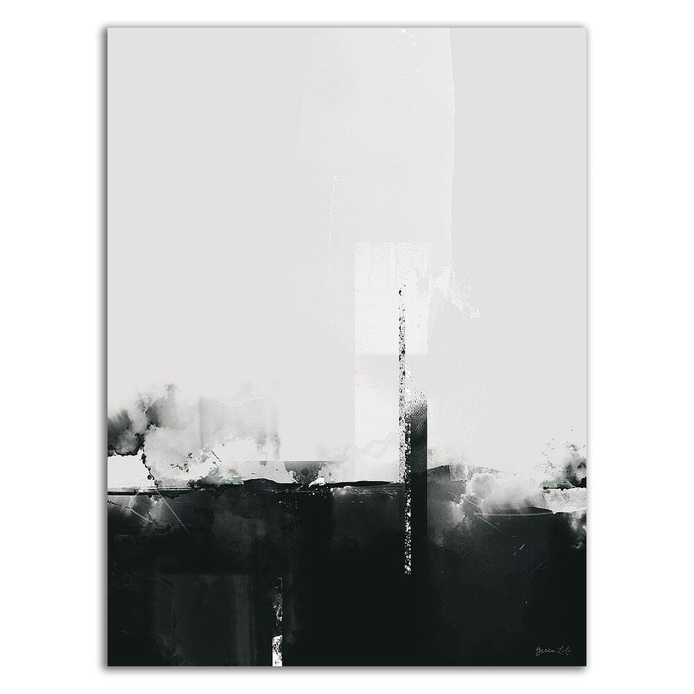 Big Smoke by Green Lili - Premium Canvas Wall Art Print - Ready to Hang - Perfect for Living Room, Bedroom & Office Decor