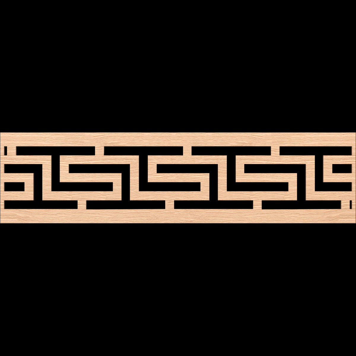 Tulum Fretwork Moulding - Decorative Wood Trim for Home & Furniture DIY Projects - Perfect for Wall Paneling, Cabinets, and Interior Design Accents