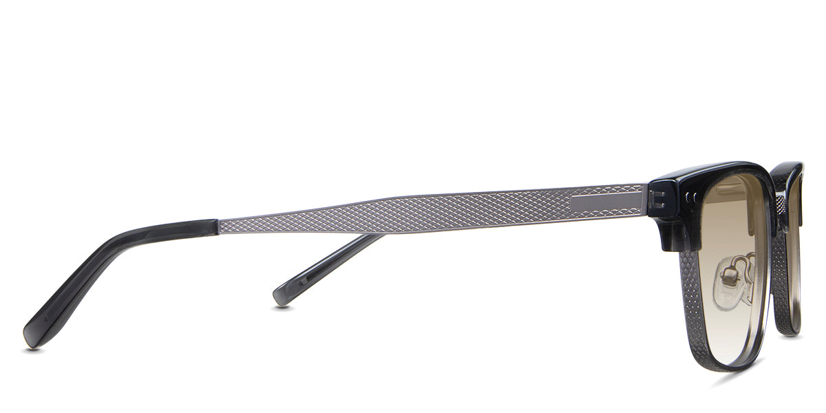Stylish Brad Men's Prescription Sunglasses - UV Protection Polarized Lenses for Driving, Fishing & Outdoor Activities