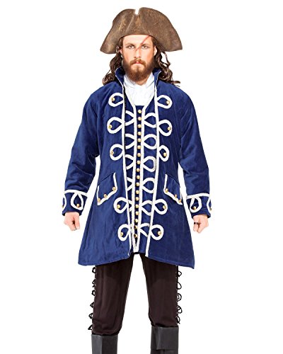Royal Blue With White Circular Lace