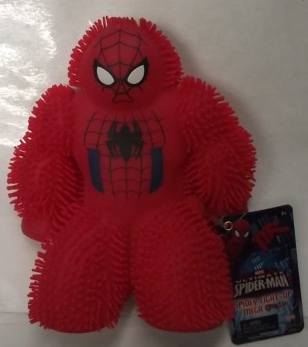 Marvel Spiderman Mega Googly Squishy Toy 24922 - Stress Relief & Collectible for Kids & Adults | Perfect for Office Desk, Party Favors & Superhero Fans