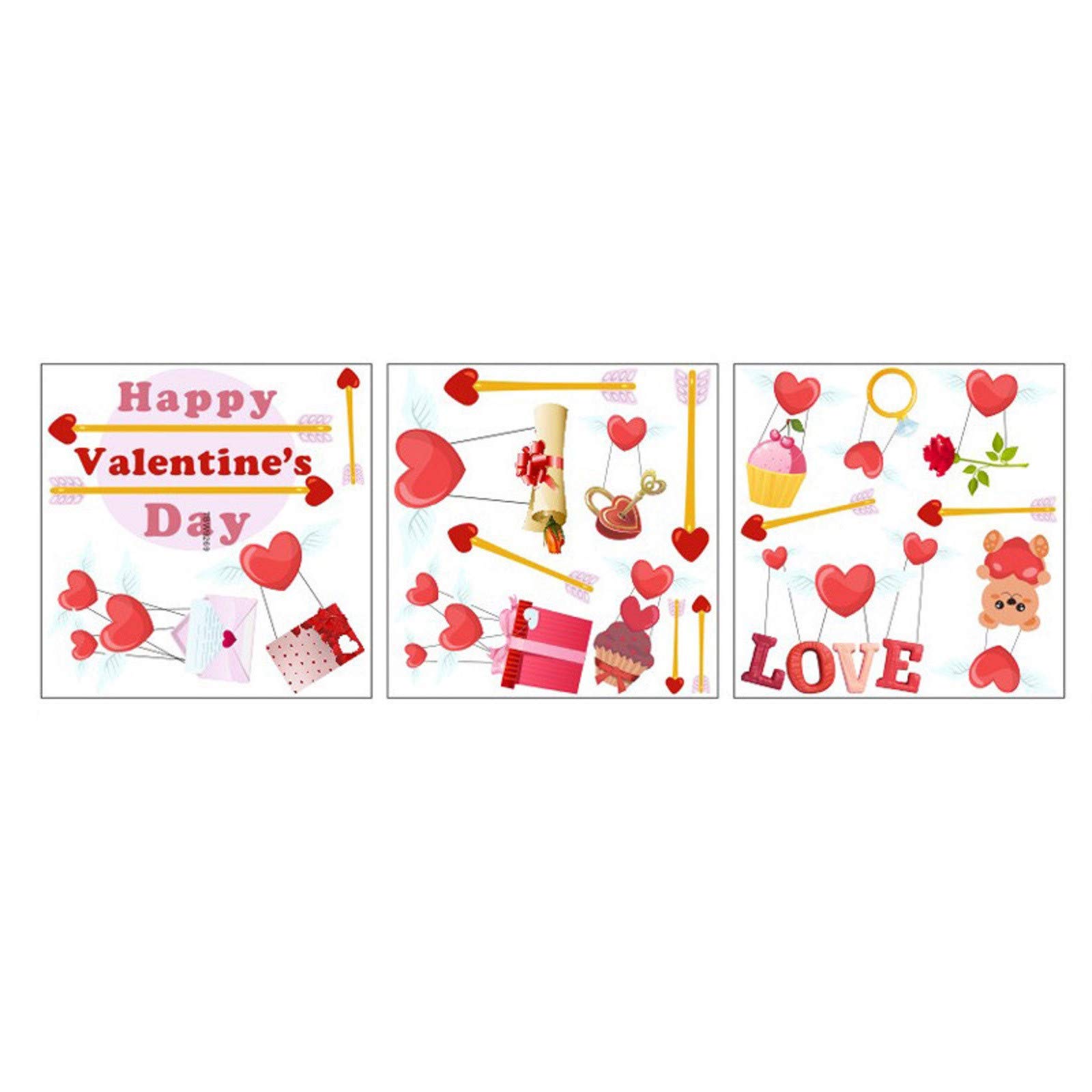 Easter Window Cling Stickers - Holiday Static Decals for Glass, Fridge & Walls - Home Decor for Easter, Christmas & Party Celebrations - Perfect for Kitchen, Living Room & Office Decorations