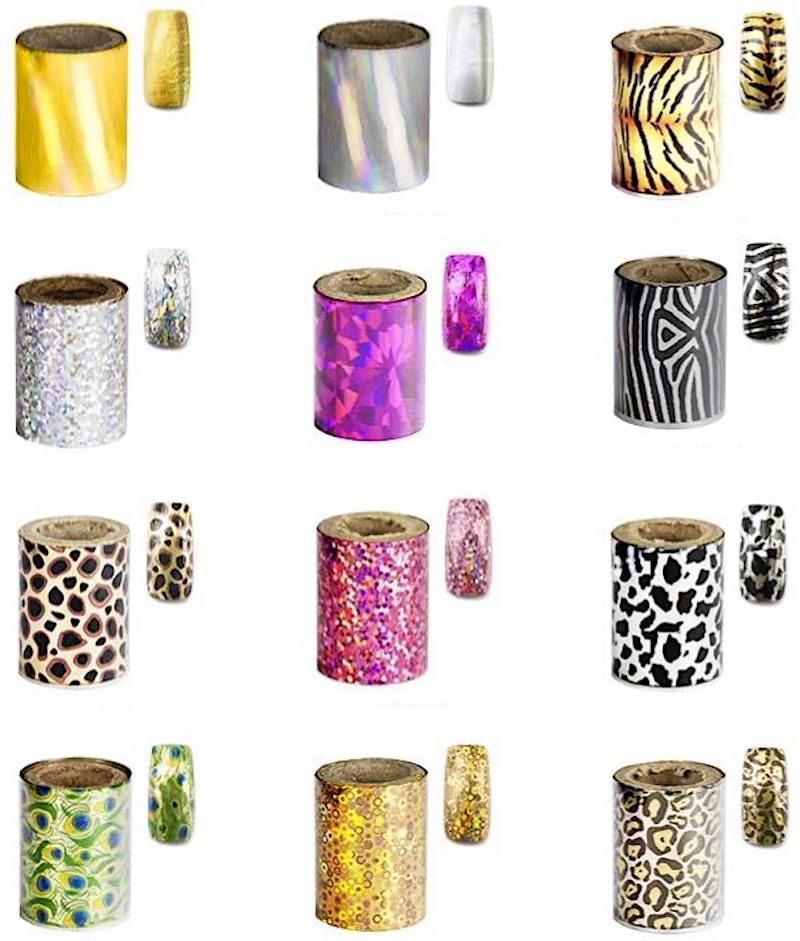 Premium Roll Transfer Foil for DIY Crafts, Scrapbooking & Nail Art - Heat Activated Metallic Foil Sheets for Custom Designs & Decoration