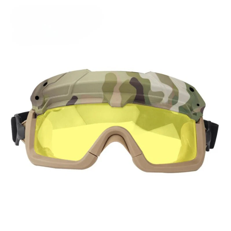 Anti Fog Tactical Goggles - Military Grade Ballistic Impact Protection for Airsoft & Paintball | UV Protection, Scratch Resistant for Outdoor Sports, Shooting Range & Safety Work