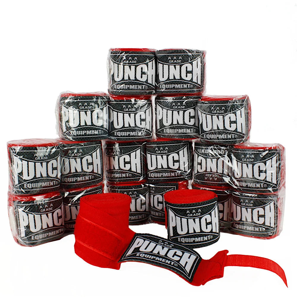 Premium Hand Wraps for Boxing & MMA - 4.5m Stretchable Bulk Pack (10 Pairs) - Ideal for Training, Sparring & Fitness Workouts