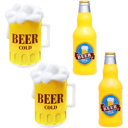 Beer Bottles and Mugs