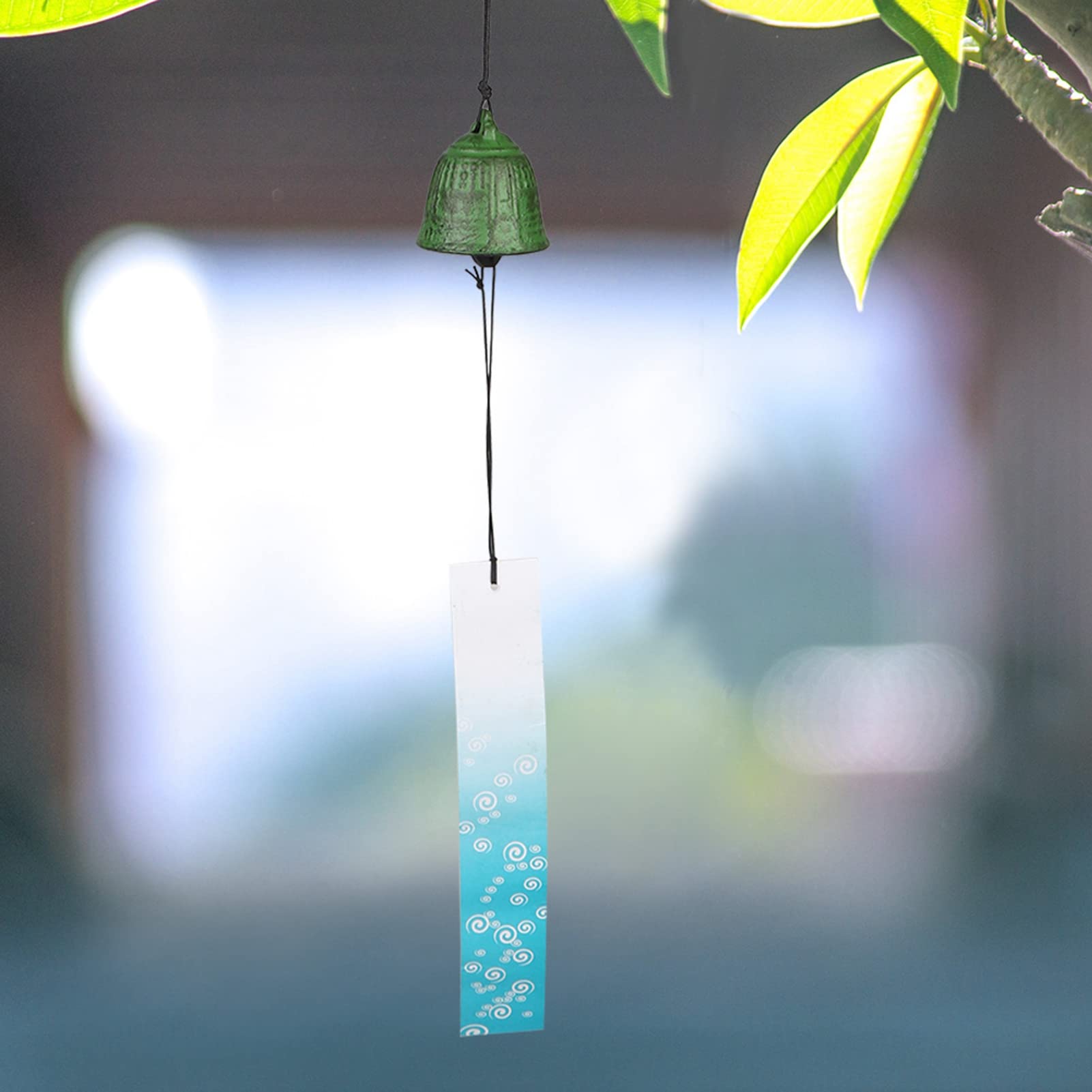 Belupai Cast Iron Wind Chimes - Handcrafted Garden Windchimes Decor with Ancient Clock Design, Outdoor Hanging Wind Bell for Patio, Yard & Home Blessing Gift | Perfect for Relaxing Garden Ambiance & Feng Shui Decor