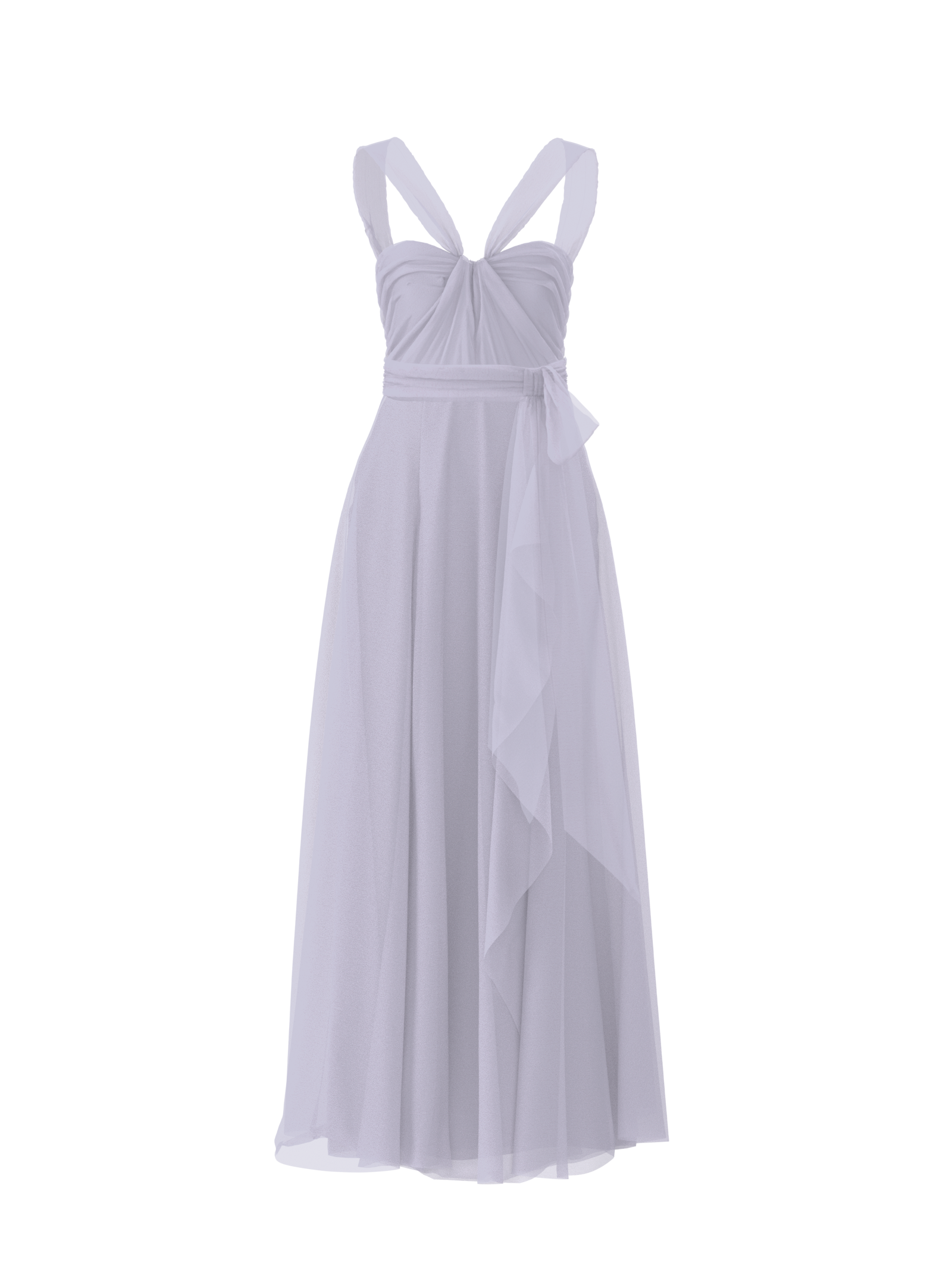 Lilac Cerisa Bodice with Jaycie Skirt and Sash Belt - Elegant Women's Matching Outfit for Parties, Weddings & Special Occasions