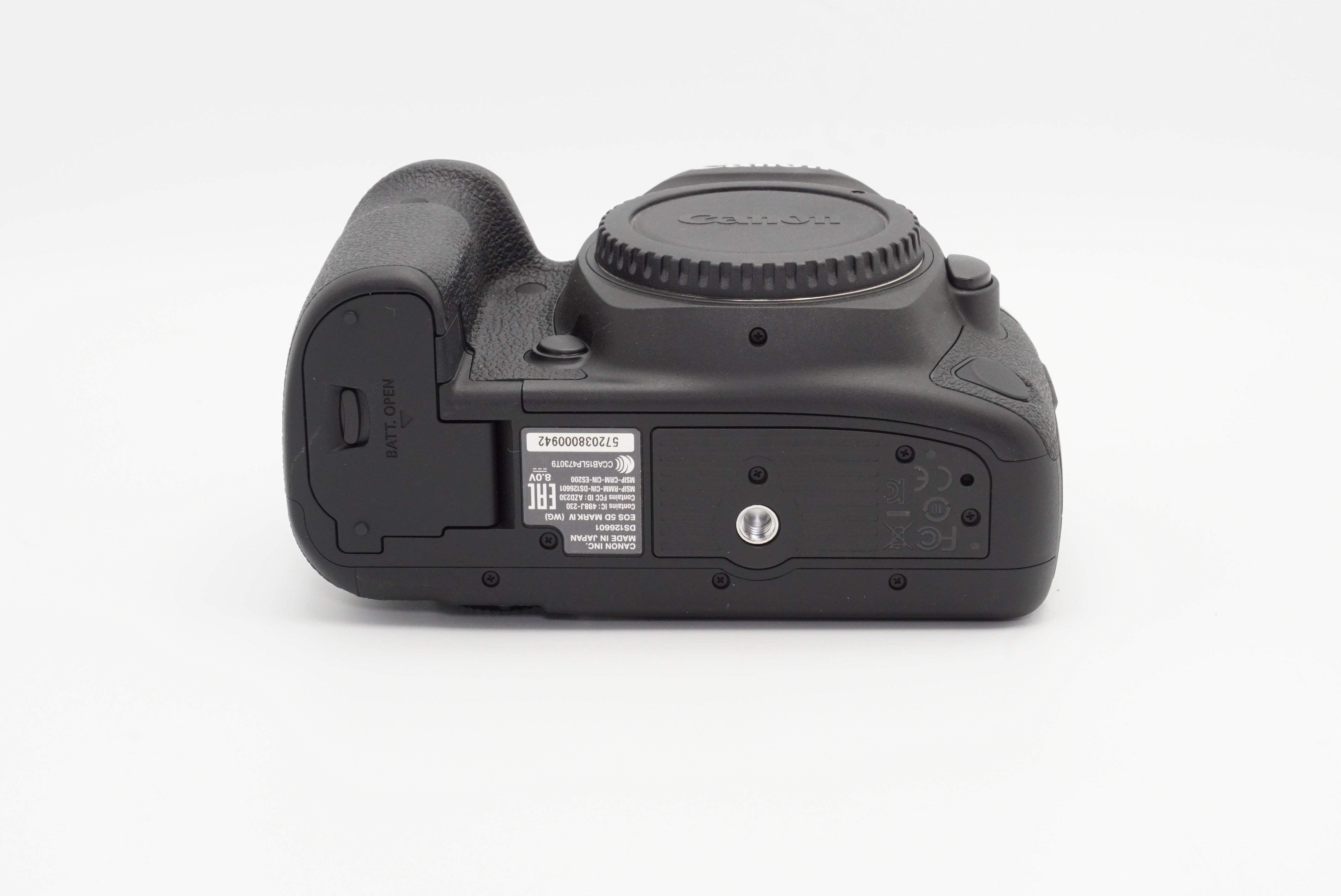 Used Canon EOS 5D Mark IV DSLR Camera Body - 30.4MP Full Frame Digital Camera with 4K Video (#572038000942CM) | Perfect for Professional Photography, Wedding Shoots & Travel Vlogging