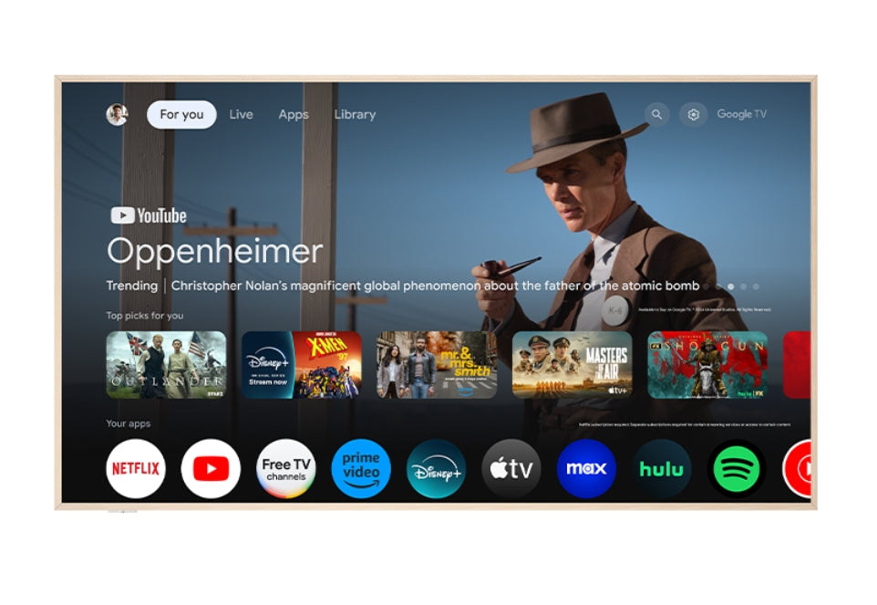 TCL 65A300W 65-Inch Class NXTFRAME 4K UHD QLED Smart TV with Alexa Built-in - Perfect for Home Theater, Gaming & Streaming