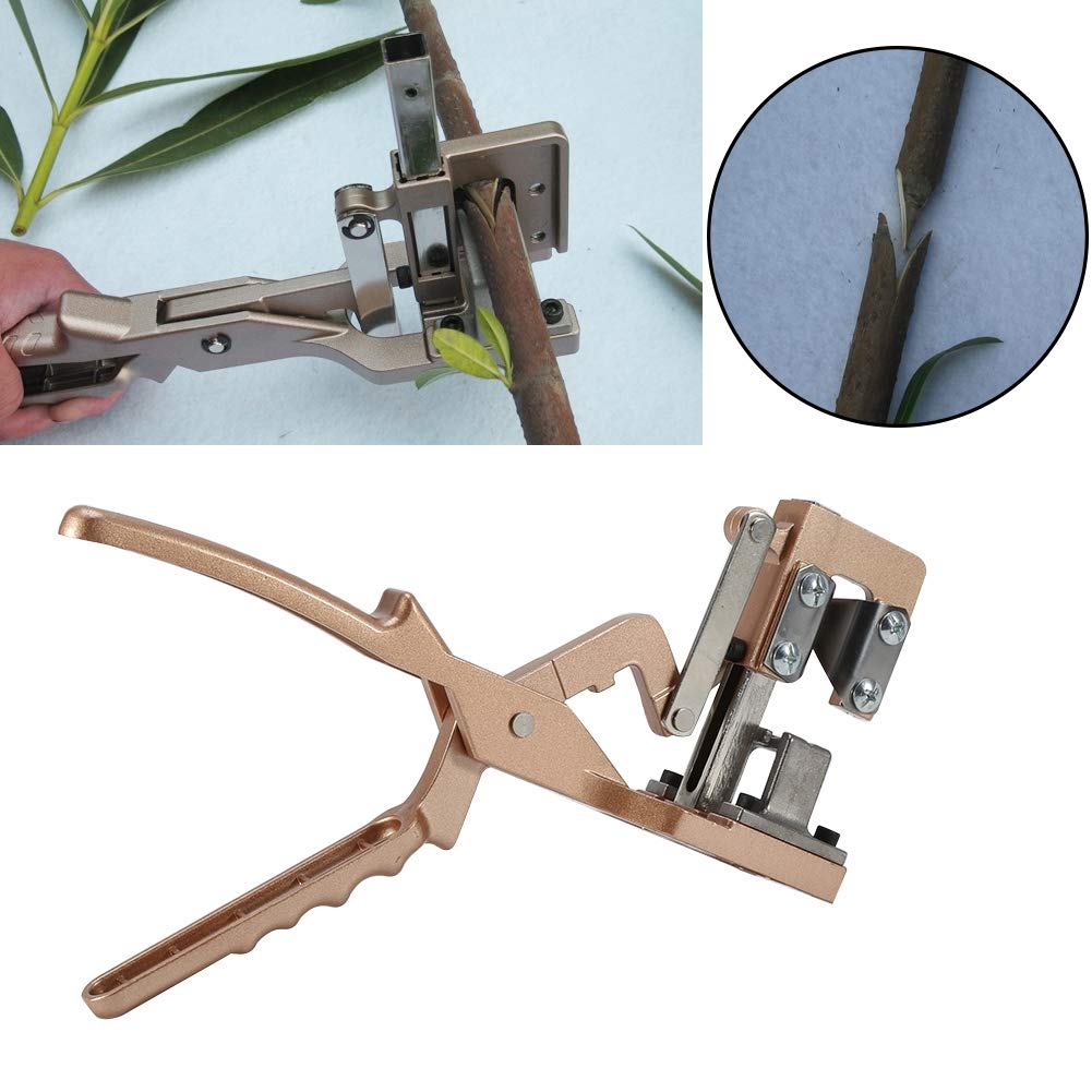 DEWIN Grafting Scissors - Professional Aluminum Alloy Pruning Shears with Anti-Slip Handle for Tree Grafting, Plant Pruning & Gardening - Ideal for Fruit Trees, Roses & Vineyard Maintenance