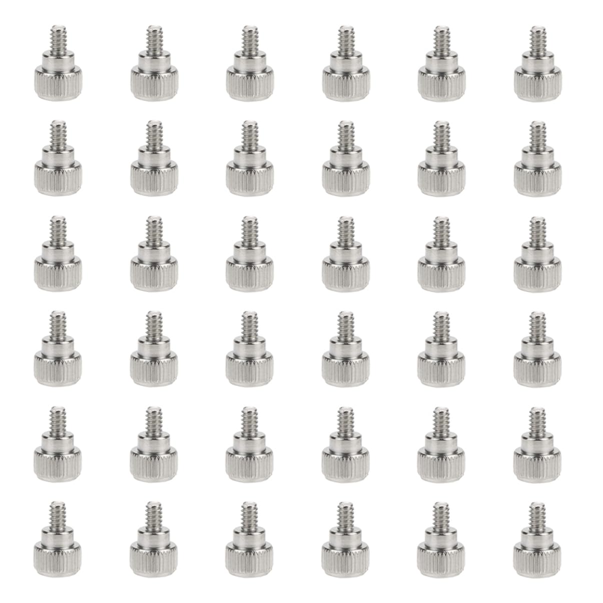 Gatuida 100pcs Computer Case Screws Replacement Kit - Anti-Deformation, Durable PC Build Screws for Desktop Tower Assembly & Hardware Repair