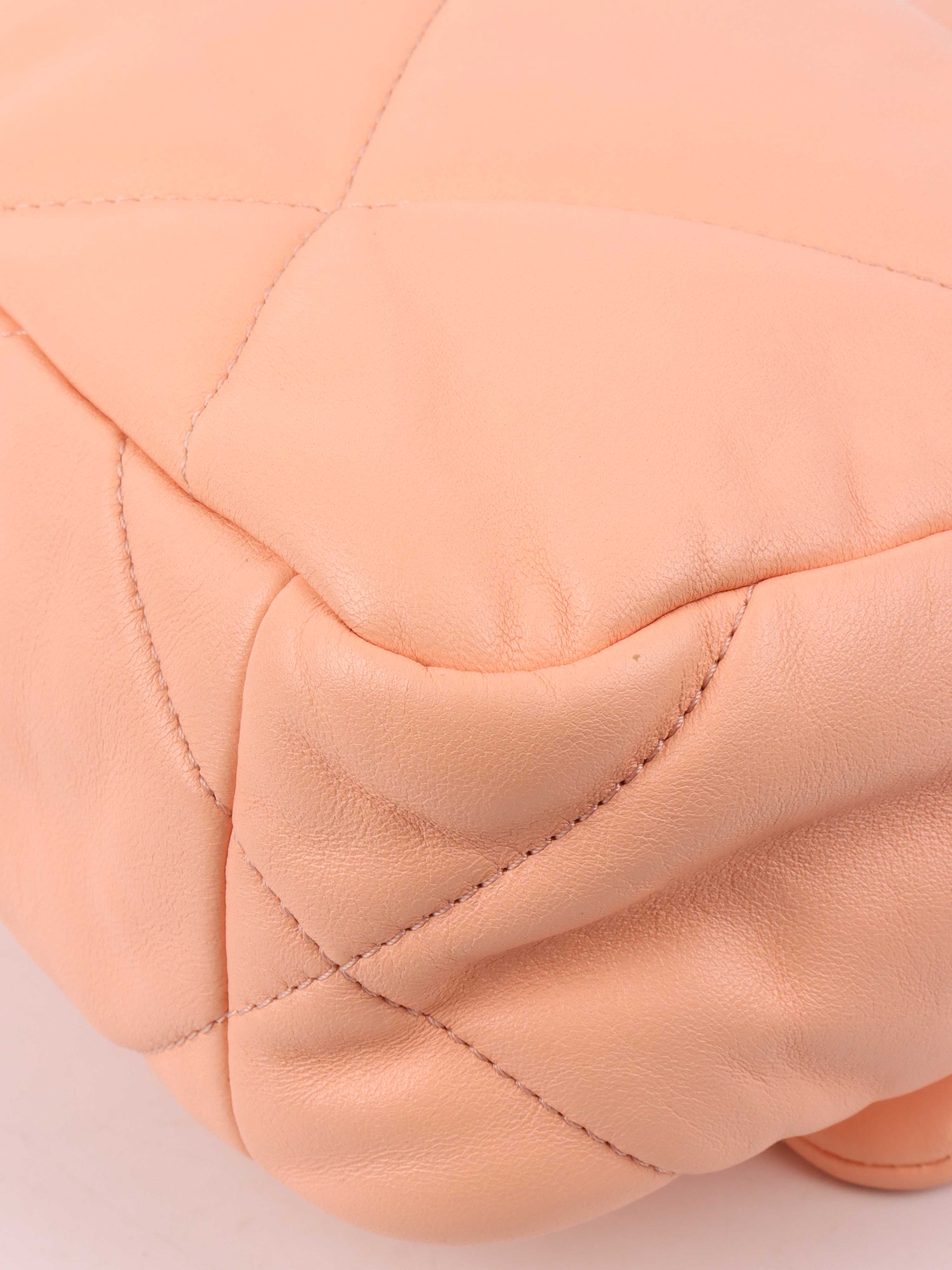 Chanel Small Salmon Pink 19 Bag - Luxury Designer Handbag for Women | Perfect for Parties, Date Nights & Special Occasions