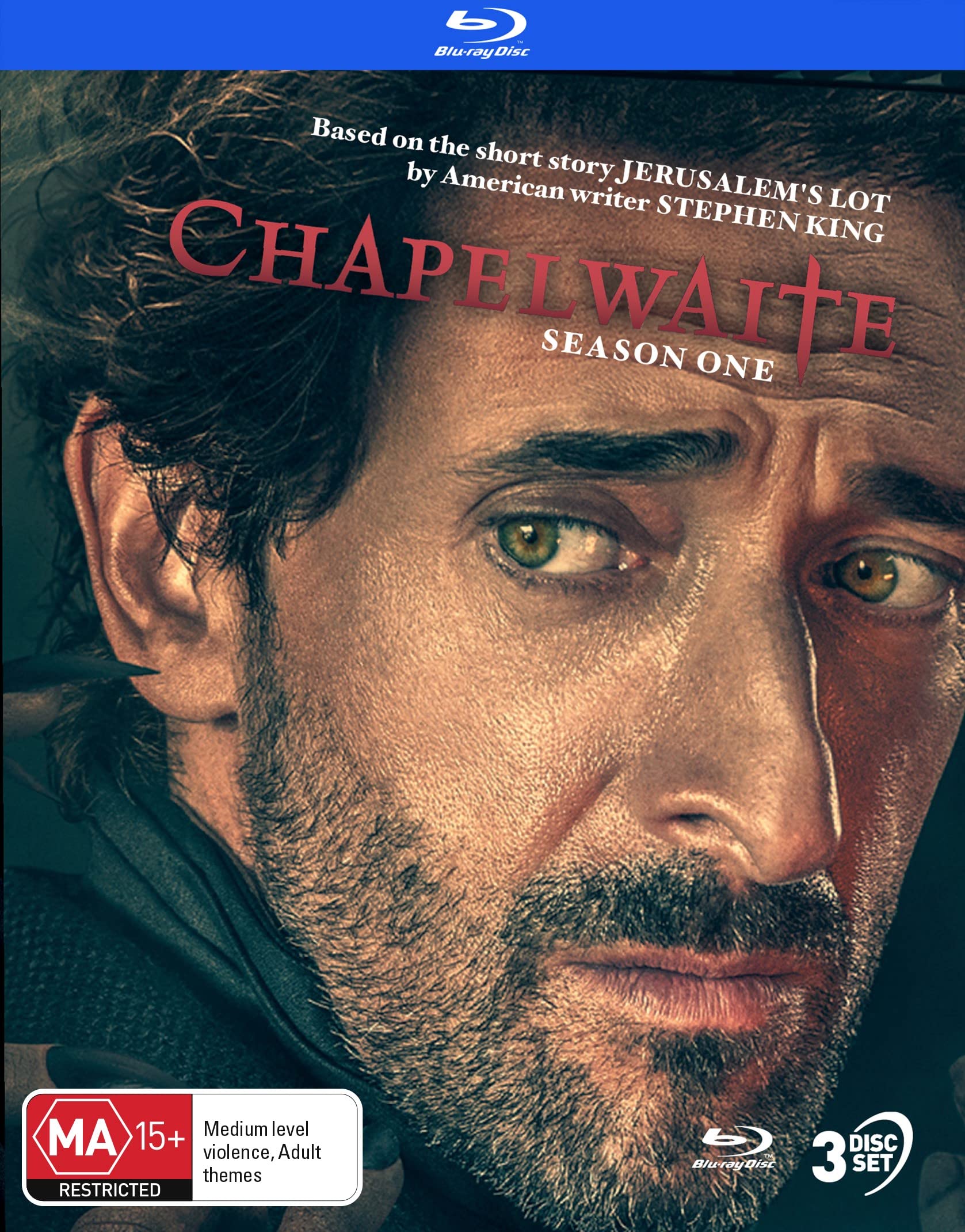 Chapelwaite: Season 1 - Complete First Season DVD | Stephen King Horror Series | Perfect for Halloween Binge-Watching & Supernatural Thriller Fans