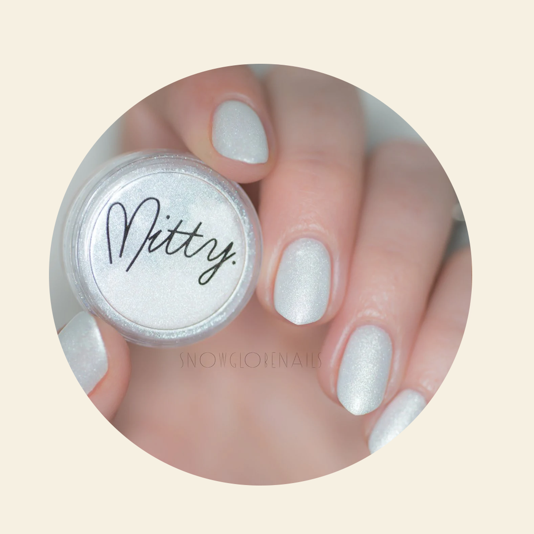 Mitty Essentials Powder Vintage Pearl - Premium Makeup Setting Powder for Flawless Finish | Perfect for Everyday Wear & Special Occasions