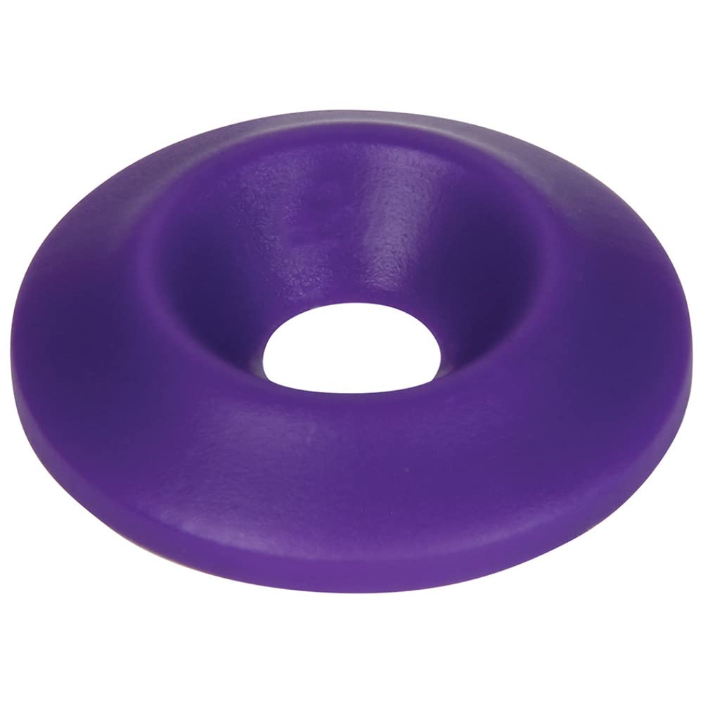 ALLSTAR PERFORMANCE Countersunk Washer - Purple (10-Pack) | Heavy Duty Fasteners for Automotive, Machinery & DIY Projects