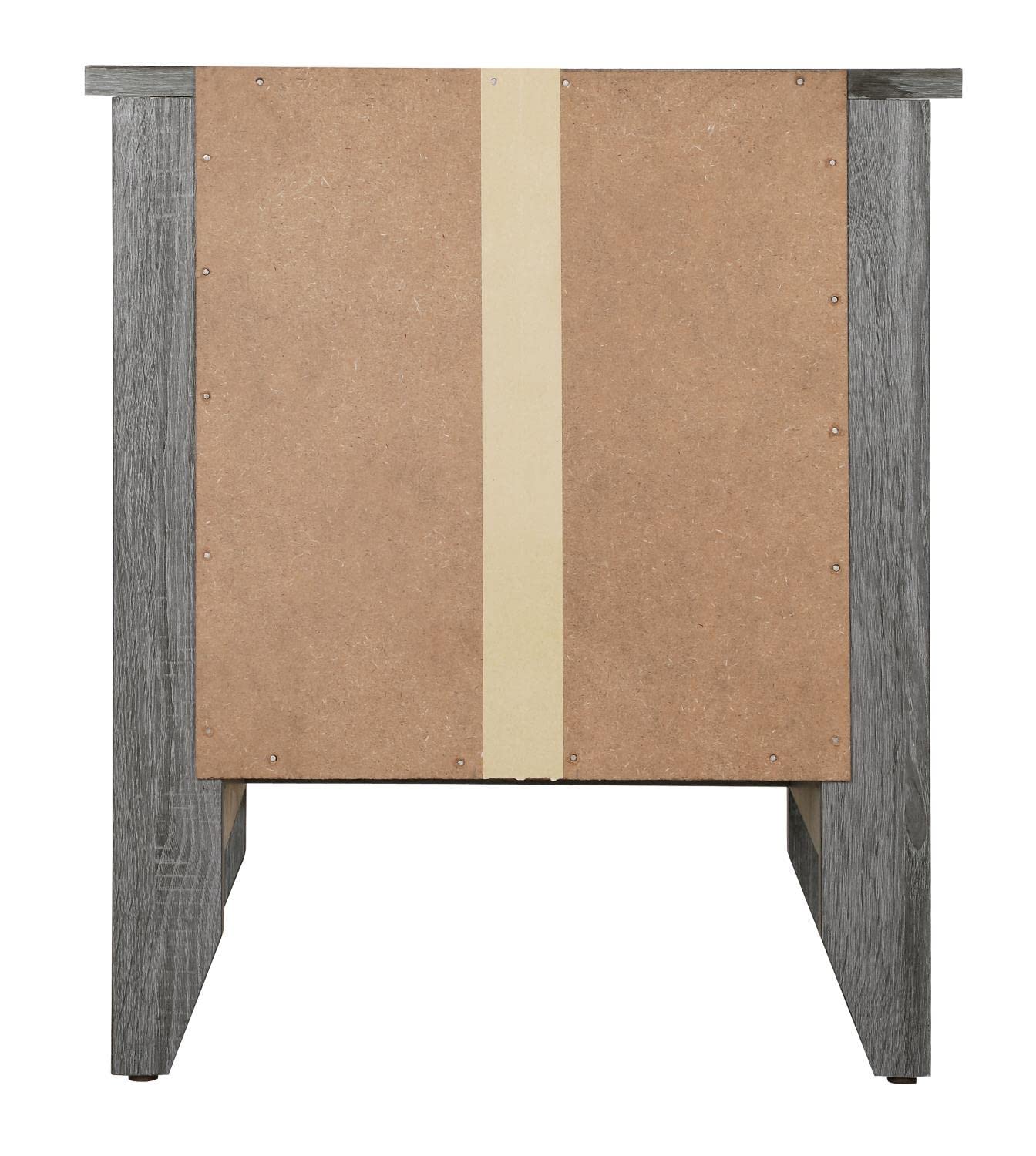 Lennox 1-Drawer Gray Nightstand - Compact End Table for Bedroom, Living Room & Home Office (24