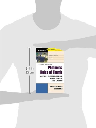 Photonics Rules of Thumb: Essential Guide to Optics, Electro-Optics, Fiber Optics & Lasers | Perfect for Engineers, Researchers & Students in Photonics Field
