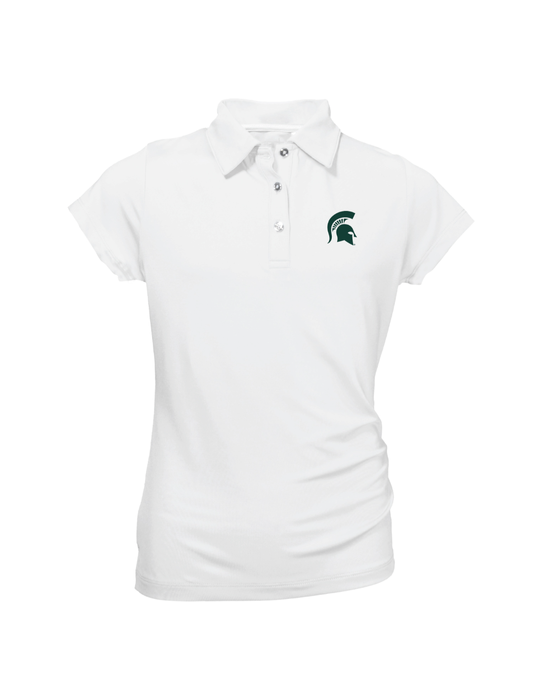 Michigan State Spartans Girls' Toddler Polo Shirt - Cute Cotton Top for Baby & Toddler Girls - Perfect for Game Day, School & Playdates