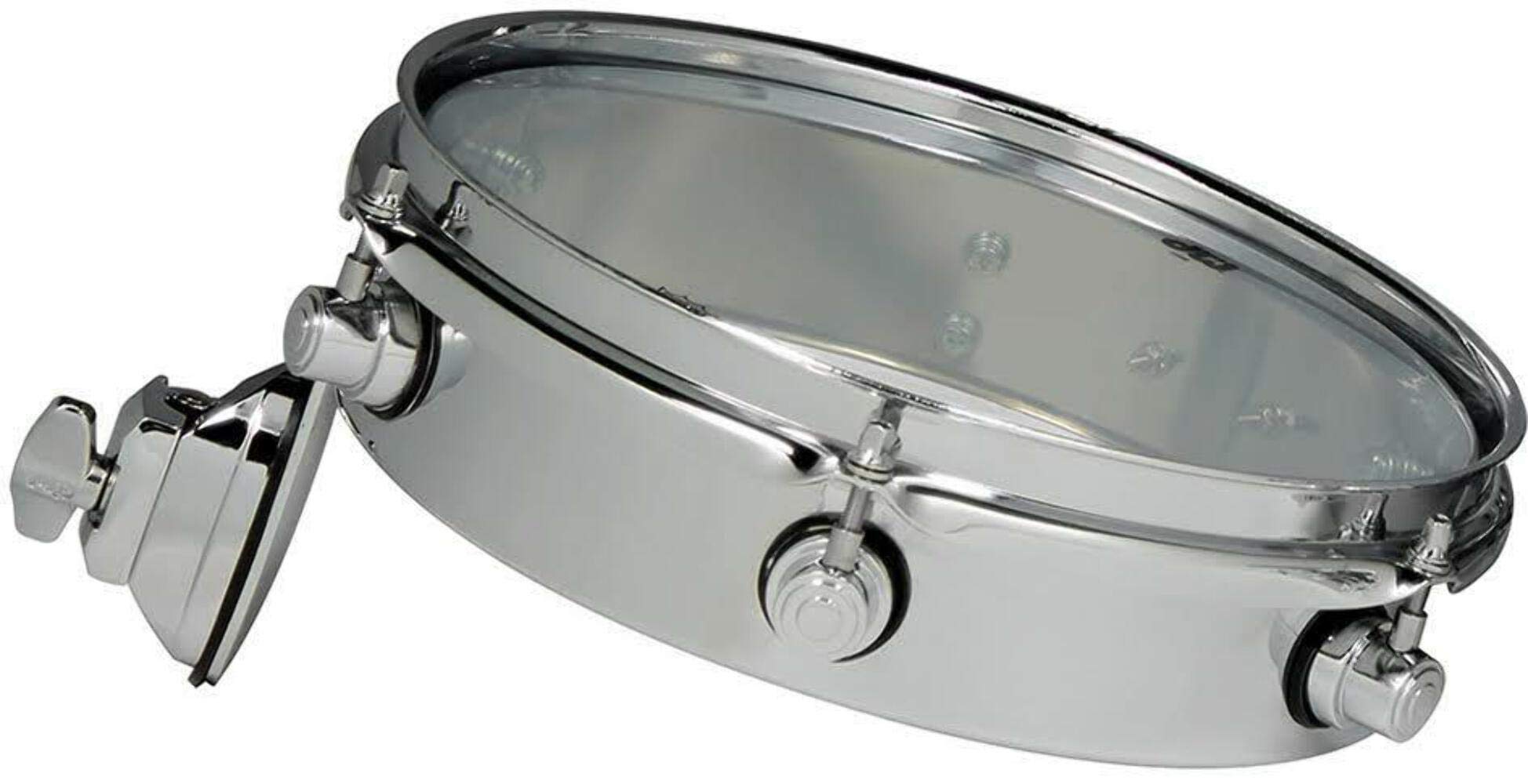 DW Drum Set - 12-inch Chrome Over Steel Snare Drum (DDST2512TTCR) | Perfect for Live Performances, Studio Recording & Drum Practice