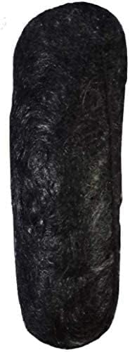 Zintalic Hair Puff Grip - 3 Pack Black Hair Donut Bun Maker for Women & Girls | Natural Hair Stuffer & Juda Maker for Perfect Ballerina, Wedding & Party Hairstyles