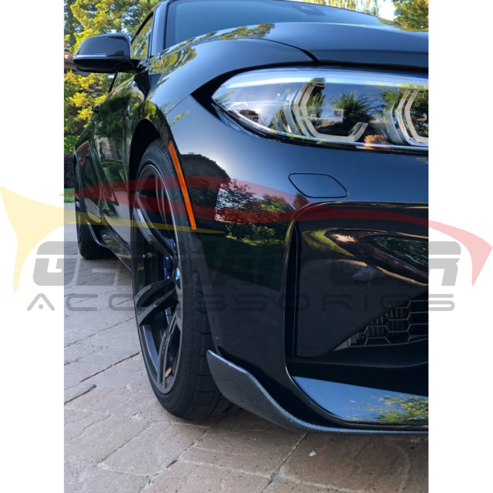 2016-2018 BMW M2 Performance Carbon Fiber Front Splitters for F87 Models | Lightweight Aero Upgrade for Enhanced Style & Downforce | Perfect for Track Days & Street Driving