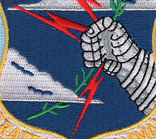 Vintage Strategic Air Command SAC Banner Patch - Military Collectible & Embroidered Badge for Jackets, Hats & Bags