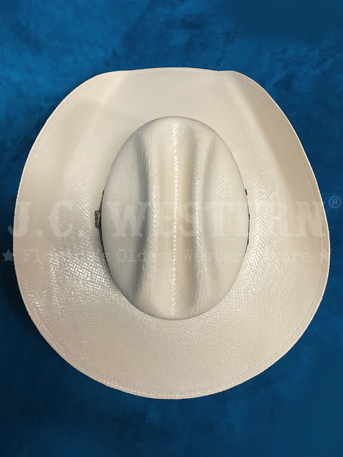 Justin JS1156BKHL4004 10X Black Hills Straw Cowboy Hat in Ivory - Perfect for Western Rodeos, Country Music Festivals & Outdoor Adventures