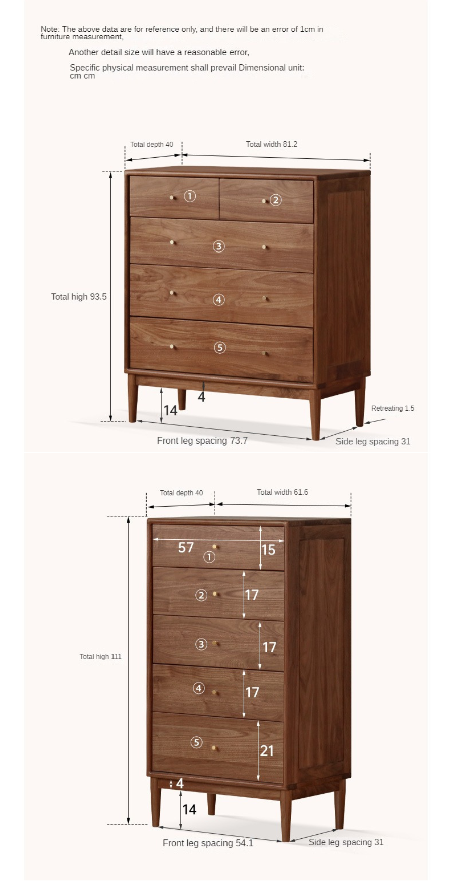 Solid Black Walnut & Oak Wood Drawer - Modern Porch Cabinet for Outdoor Storage & Entryway Organization | Perfect for Patio, Deck, and Garden Decor