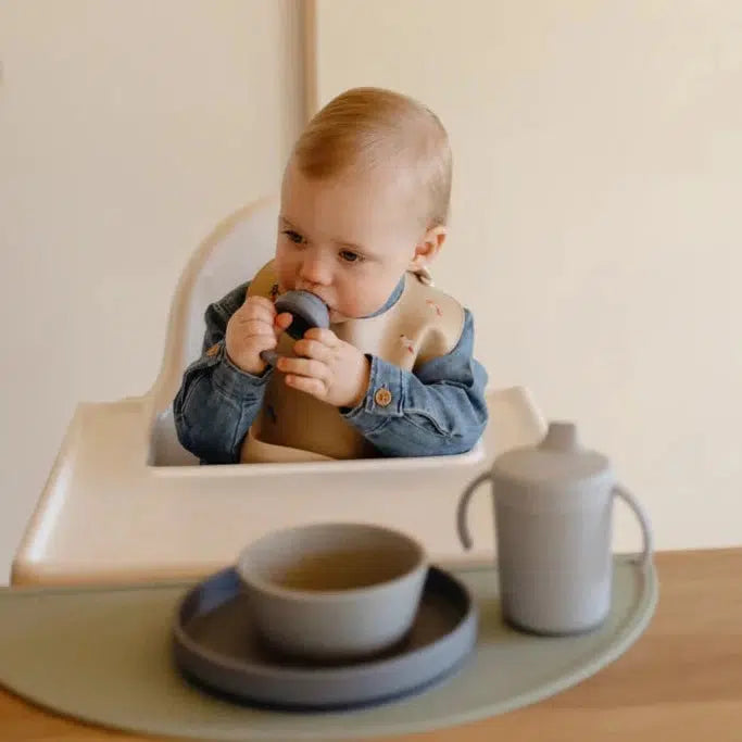 Mushie Silicone Fresh Food Feeder - 2 Pack Set for Babies & Toddlers - BPA-Free Teething & Feeding Pacifier - Perfect for Fruits, Veggies & Purees - Tradewinds Design