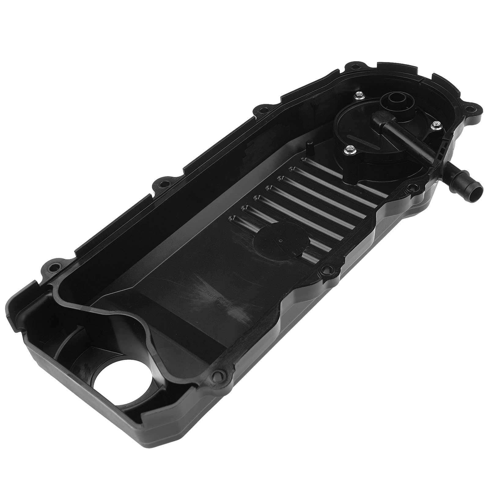 Premium Engine PCV Valve Cover Compatible with Dodge Ram 2500/3500/4500/5500 2007-2010 6.7L Cummins Diesel - Replaces OEM 68005163AA & 68037895AA - Durable Replacement Part for Improved Engine Performance & Emissions Control