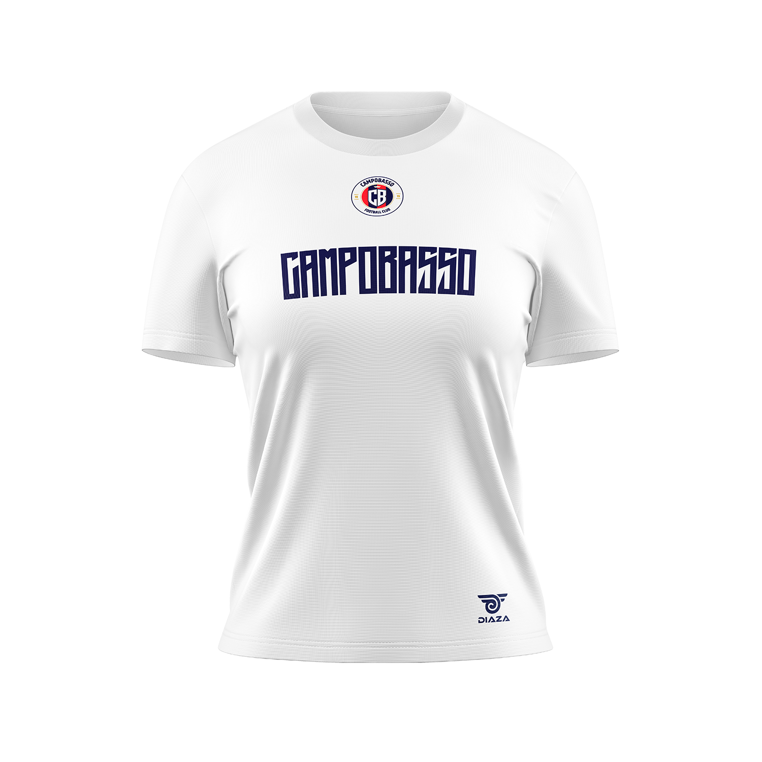 Campobasso FC Women's Football Jersey - White Official Team Soccer Shirt for Women - Perfect for Match Day, Training & Fan Support