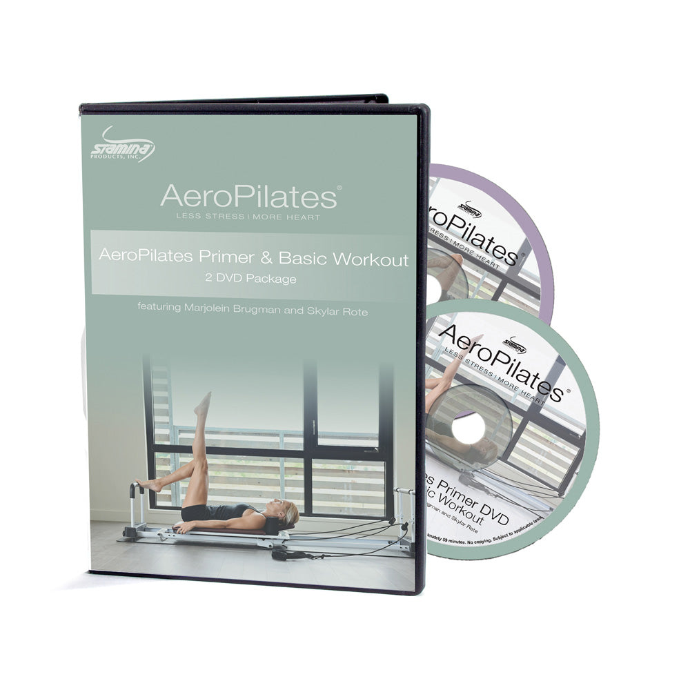 Aeropilates 4 DVD Set - Complete Home Workout Program for Core Strength & Flexibility | Perfect for Pilates Beginners & Home Fitness