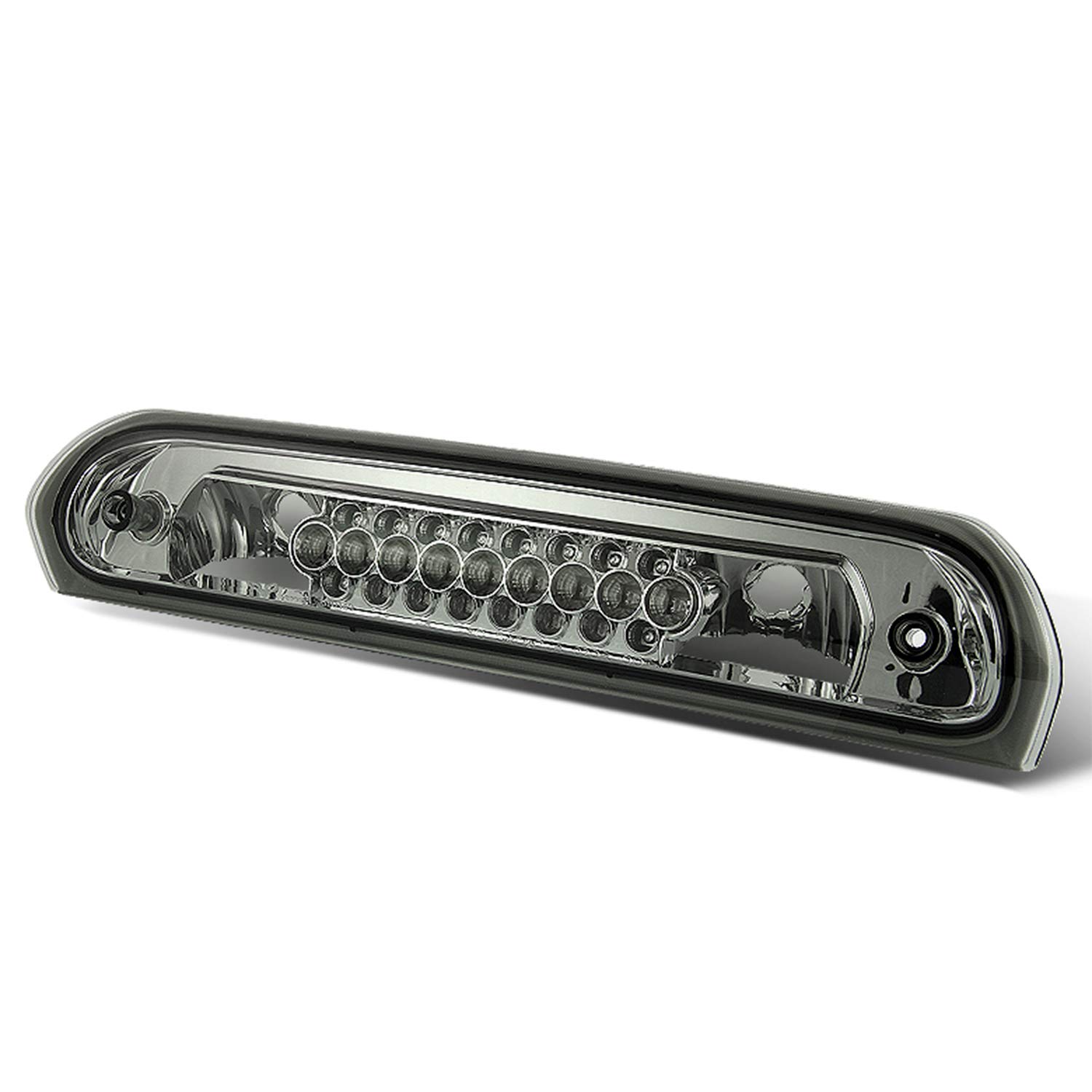 AKKON Smoked LED Tail Lights + LED 3rd Brake Lamp Set for 2002-2006 Dodge Ram 1500 2500 3500 Pickup Trucks - Durable & Stylish Upgrade for Night Driving & Enhanced Safety