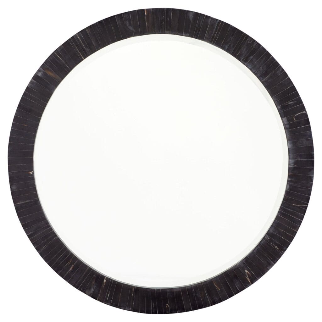 Cyan Design 11444 Nautilus Mirror - Black Wall Decor for Bathroom, Living Room & Bedroom | Coastal & Nautical Style Home Accent