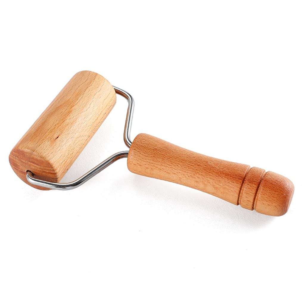 CVLLXS Premium Wooden Rolling Pin - Dough Roller for Fondant, Cookie, Pizza, and Noodles - Essential Baking Tool for Pastry Chefs and Home Bakers - Perfect for Kitchen, Bakery, and Crafting Projects