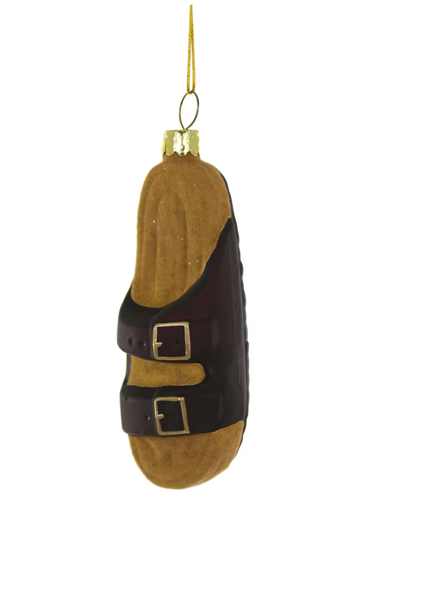 Original Birkenstock Ornament - Handcrafted Holiday Decor for Christmas Tree, Gift & Home Decoration - Perfect for Festive Season & Winter Celebrations