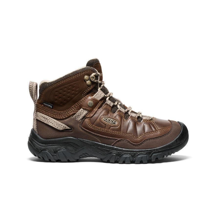 Women's Targhee IV Waterproof Hiking Boots by Hikerkind - Dark Earth/Dark Earth | Lightweight & Durable for Outdoor Adventures, Trail Hiking & Camping