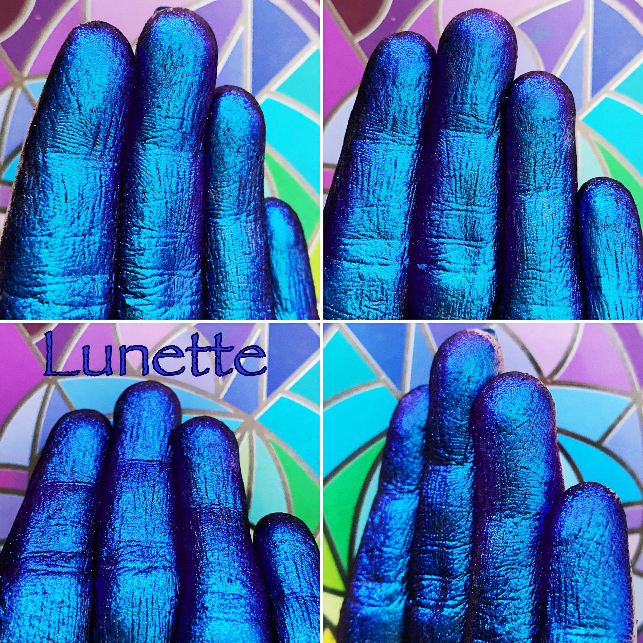 Lunette Multichrome Jeweled Eyeshadow Palette - Long Lasting Pigmented Makeup for Stunning Eye Looks | Perfect for Parties, Weddings & Special Occasions