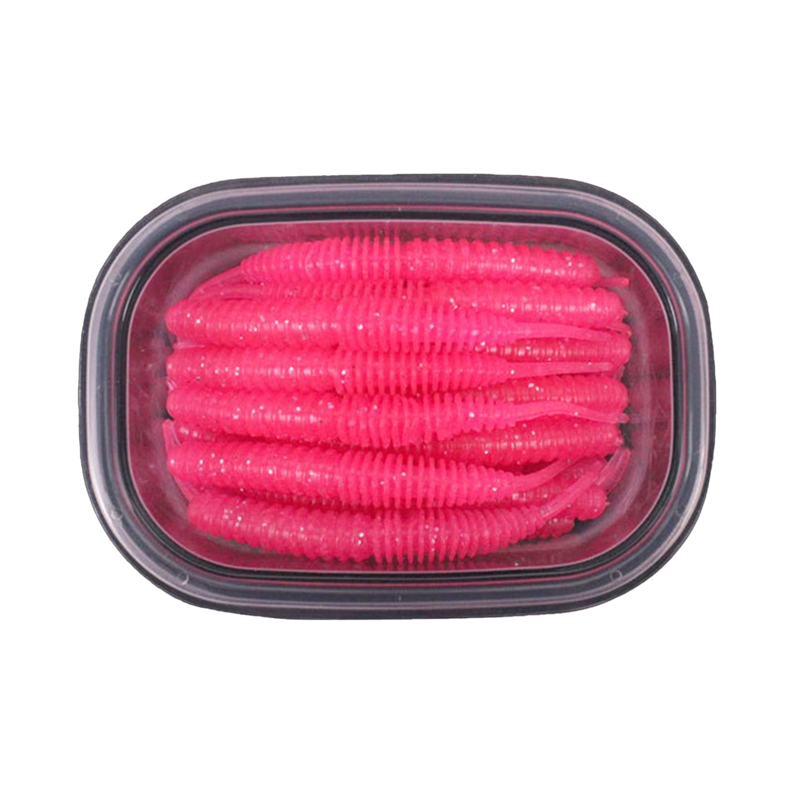 **Kasituny 30Pcs/Box 11cm 4.4g Ultralight Worm Lures - Wear-Resistant Multi-Color Needle Tail Fishing Bait for Bass, Trout & Freshwater Fishing - Perfect for Shoreline, Kayak & Boat Fishing**