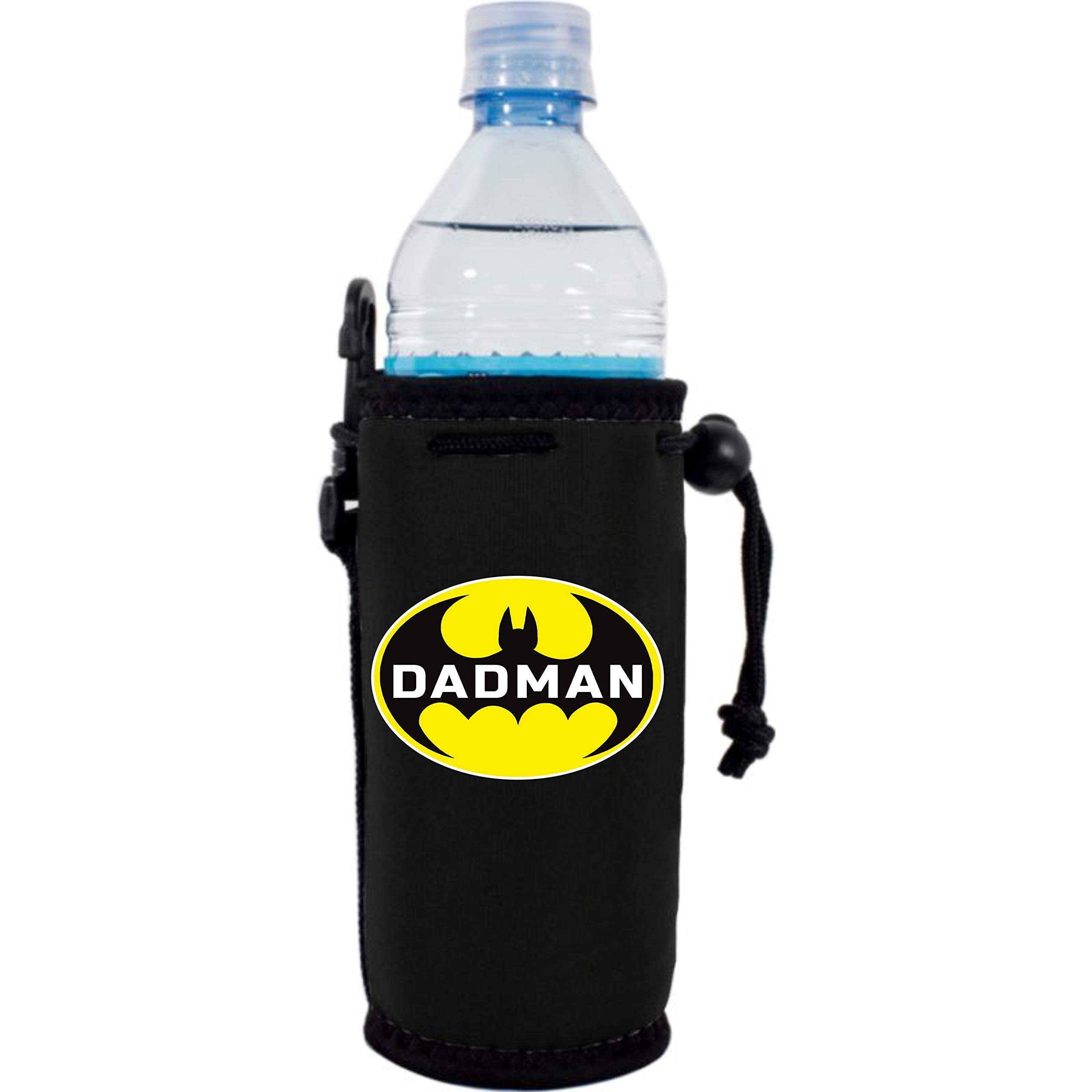 Dadman Insulated Water Bottle Coolie (1 Pack, Black) - Keep Drinks Cold for Hours, Perfect for Outdoor Activities, Sports & Travel