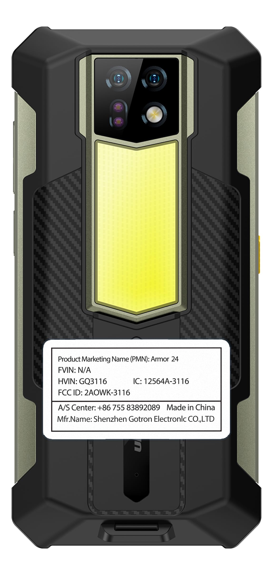 Ulefone Armor 24 Rugged Smartphone - Android 14, 22000mAh Battery, 1000Lumens Camp Light, 24+256GB Storage, 64MP Dual Cameras, 6.78” Display, NFC/GPS/Face Unlock, 4G LTE Unlocked - Perfect for Outdoor Adventures, Camping & Extreme Conditions