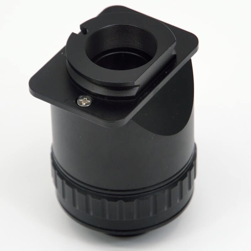 1/2X Adapter Lens 38mm C-Mount for Trinocular Stereo Microscope - Microscope Accessories Kit for Digital Camera & Microscope Slides Focusing | Perfect for Lab Research, Biology Studies & Scientific Photography