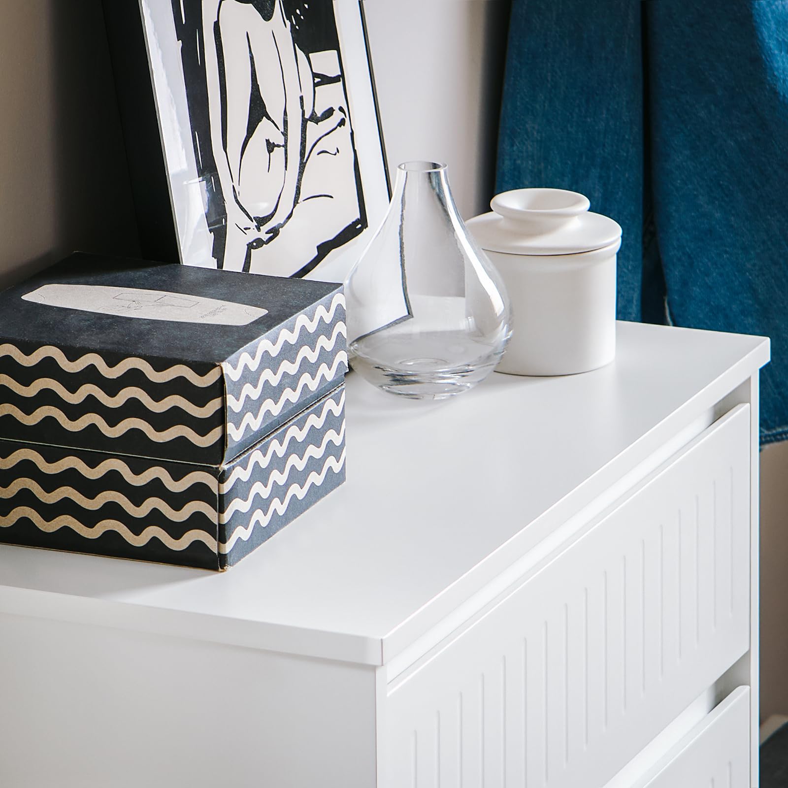 Haotian Freestanding Shoe Storage Cabinet - White Entryway Shoe Organizer with Narrow Design for Hallway | Perfect for Small Spaces, Closet Organization & Entryway Decor (Model FSR165-W)