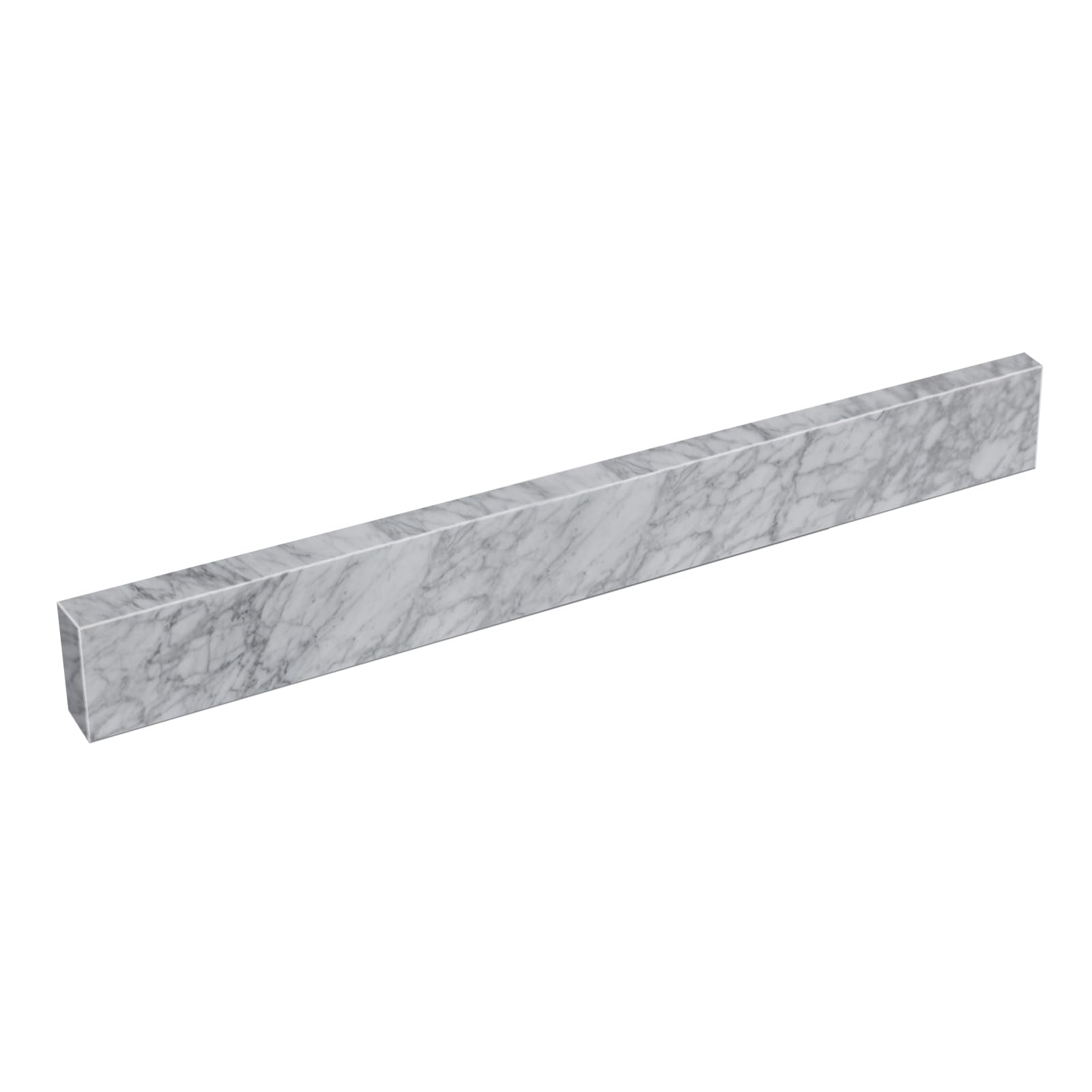 30 Inch Carrara Marble Backsplash - Waterproof Bathroom Vanity Sink Top for Modern Home Decor | Perfect for Bathroom Renovation & Kitchen Upgrade