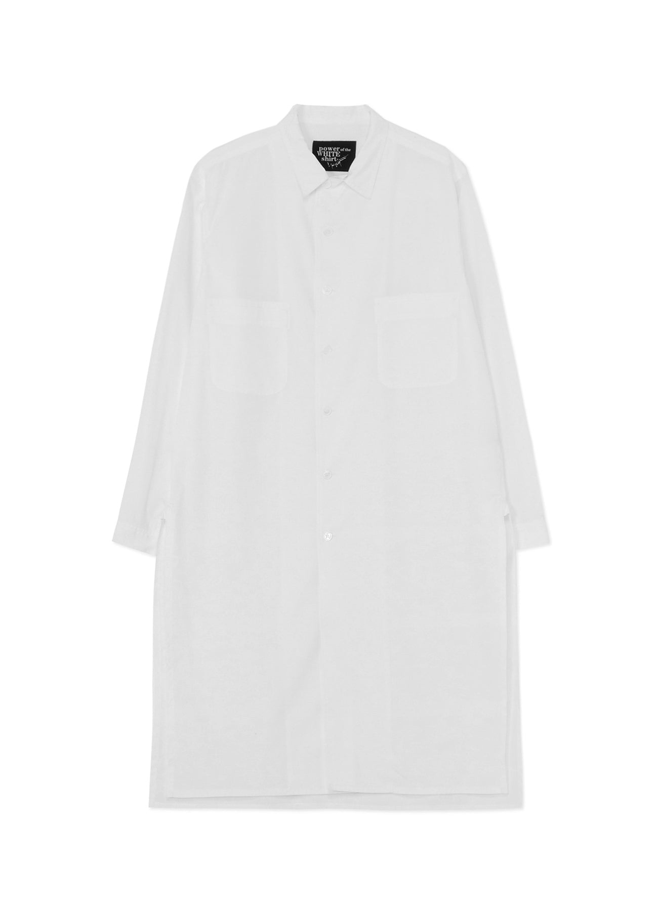 Premium Cotton Broadcloth Open Collar Long Sleeve Shirt for Men - Comfortable Casual & Business Wear