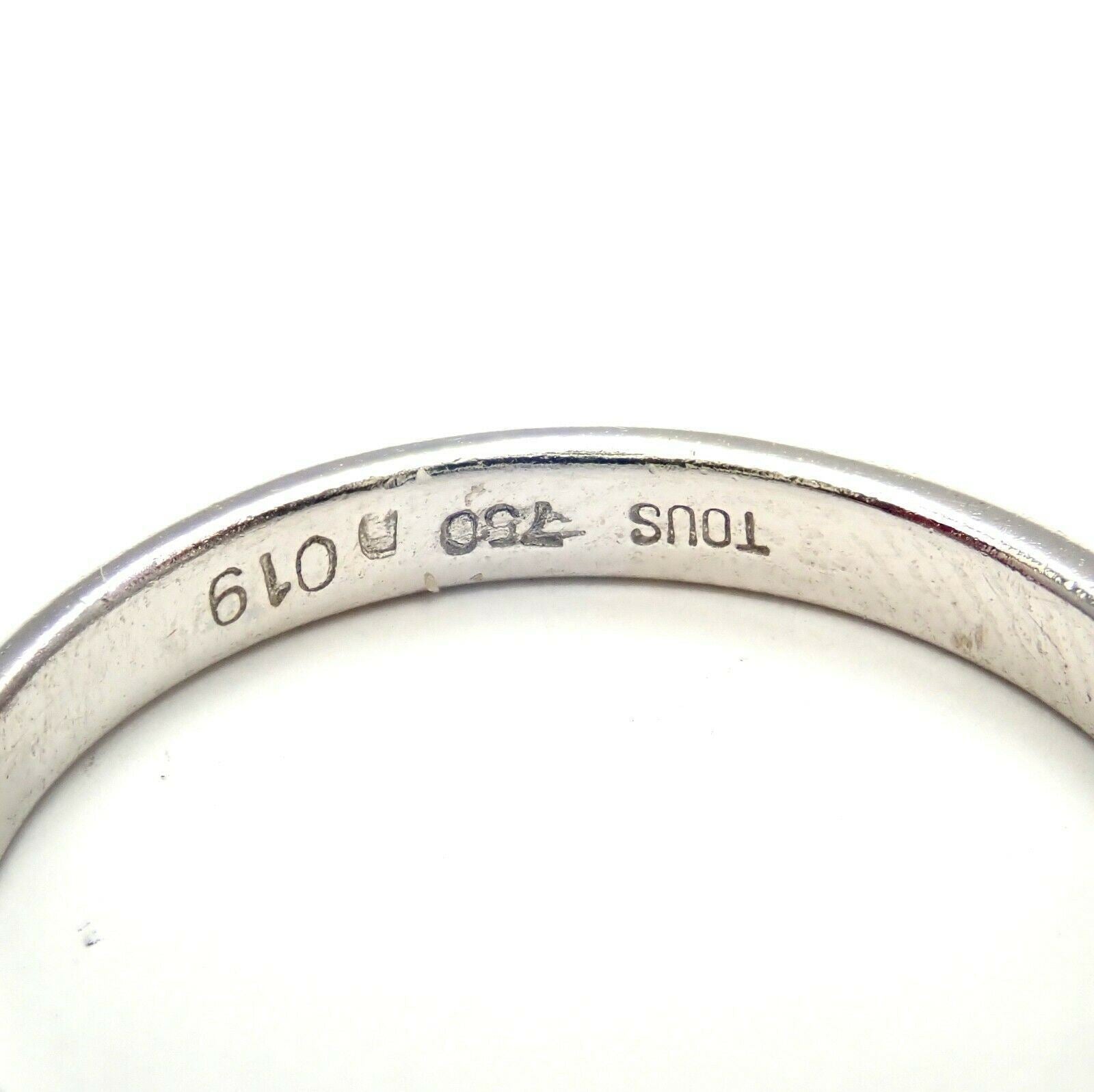 18K White Gold Diamond Ring by Tous - 5.25 Carat Elegant Jewelry for Engagement, Wedding & Anniversary Gifts