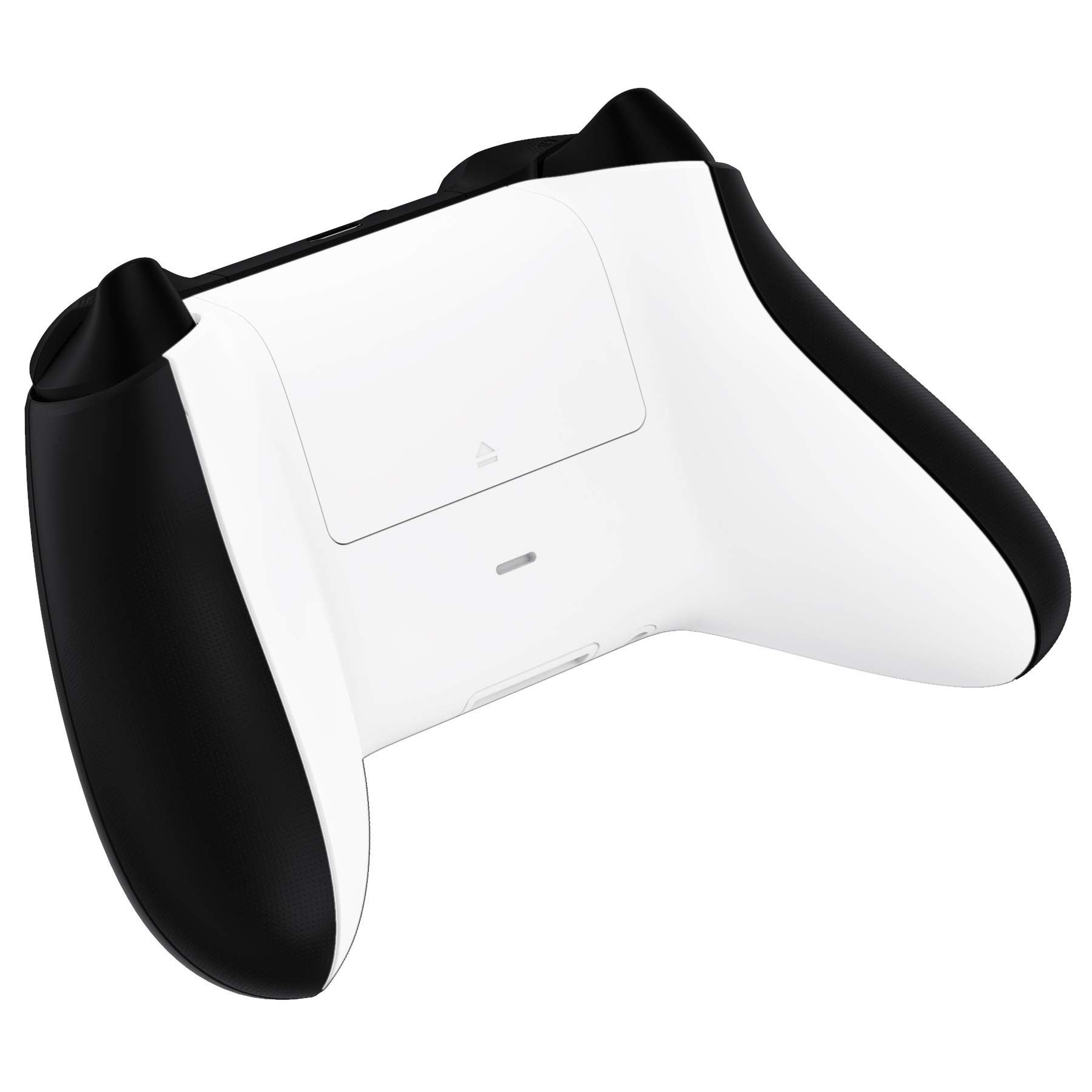 eXtremeRate White Replacement Back Cover Shell for Xbox Core Wireless Controller - Battery Cover & Bottom Shell Compatible with Xbox Series X & S (Controller Not Included) - Perfect for Customization & Repair